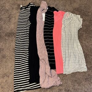 Maternity size xsmall and small dress, sweater and top bundle!